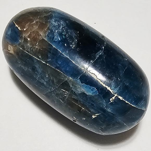 SpiritNectarGems Other - Blue Apatite Palm Stone